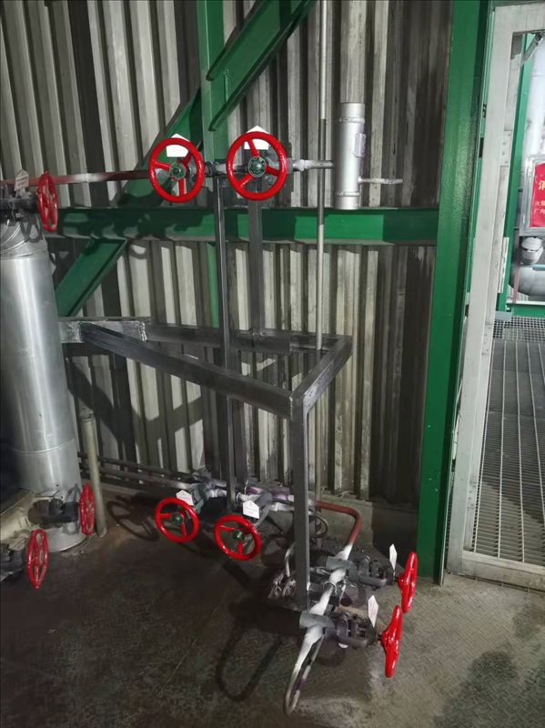 內裝平衡容器安裝示例